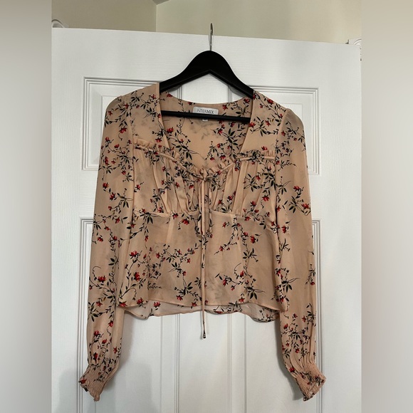 Intermix Silk Top - Picture 2 of 5